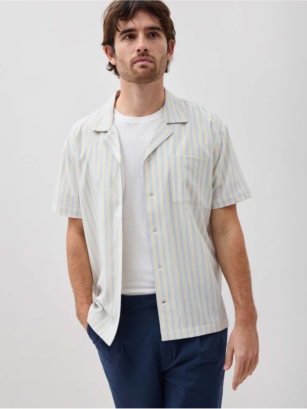 Richer Poorer The Palermo Short Sleeve Camp Shirt - Size Small